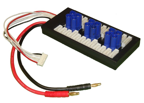Плата паралельної зарядки і балансування акумуляторів 2-6s EC5 (світлина #1)