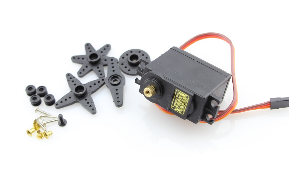 Сервомеханізм аналоговий TowerPro (Fungwan) SG-5010 47g/5.5kg/0.19sec (4.8В) (світлина #2)