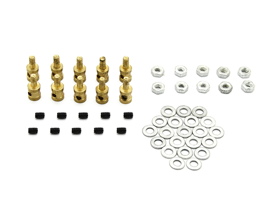 Латунний фіксатор для тяги 1.2мм (світлина #1)