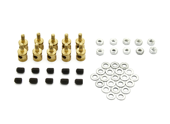 Латунний фіксатор для тяги 2мм (світлина #1)