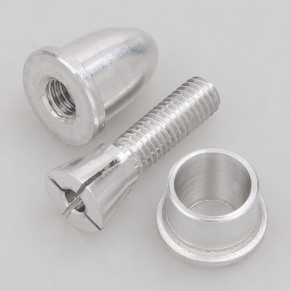 Цанговий адаптер пропелера M6 на вал 4мм (світлина #1)