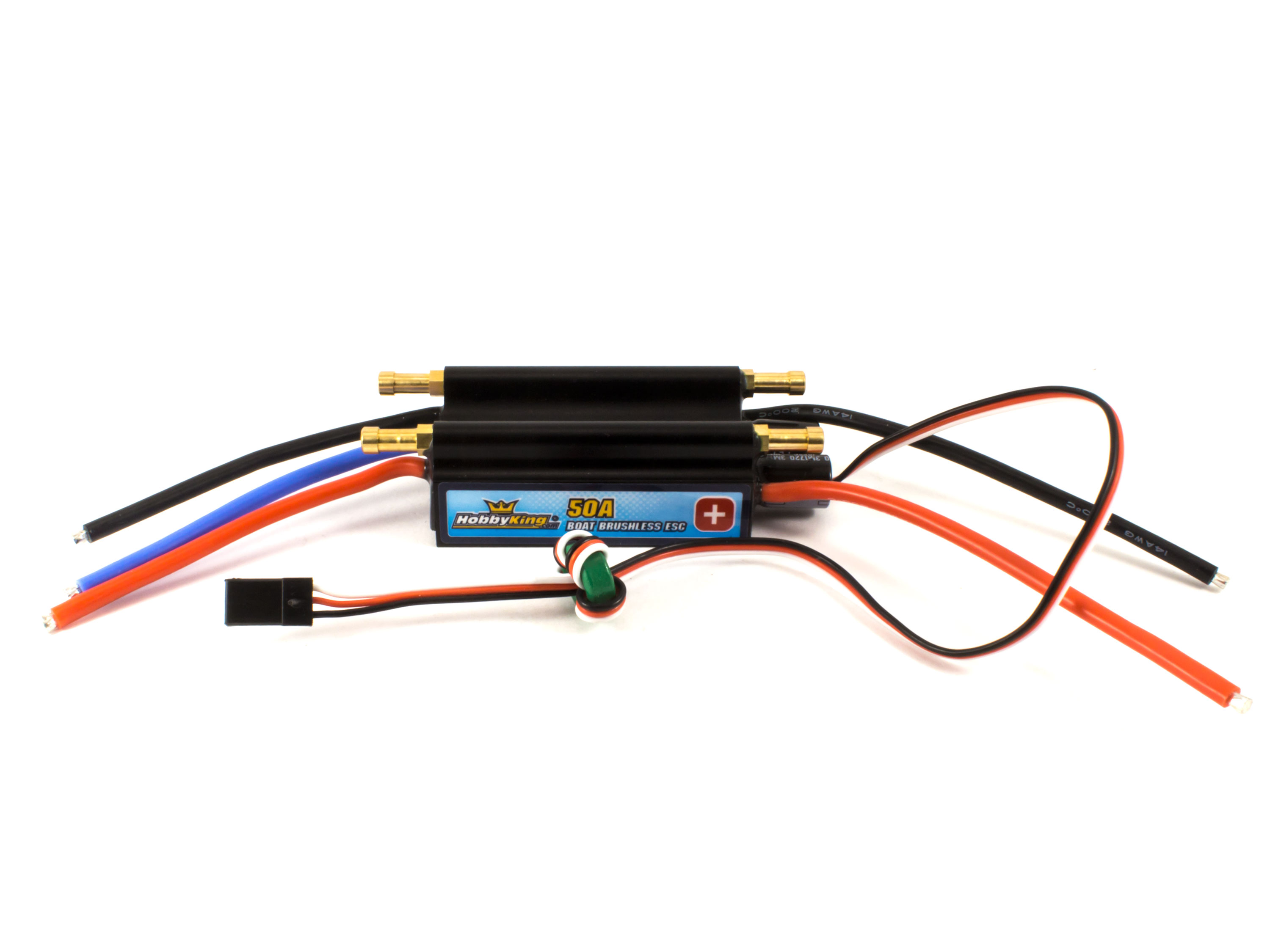 Регулятор швидкості HobbyKing 50A з водяним охолодженням (світлина #2)