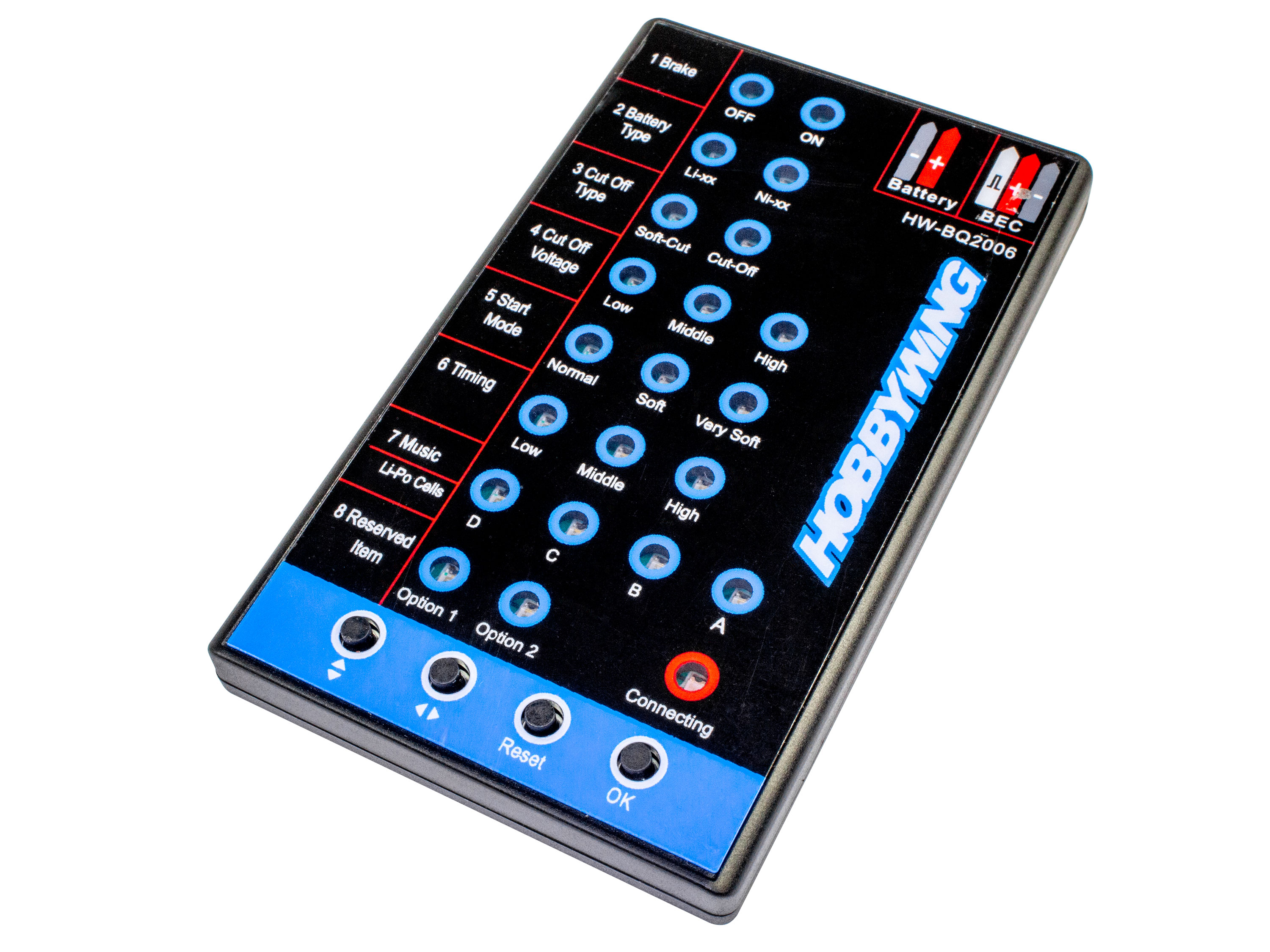 Програмна карта для регуляторів Hobbywing (світлина #1)