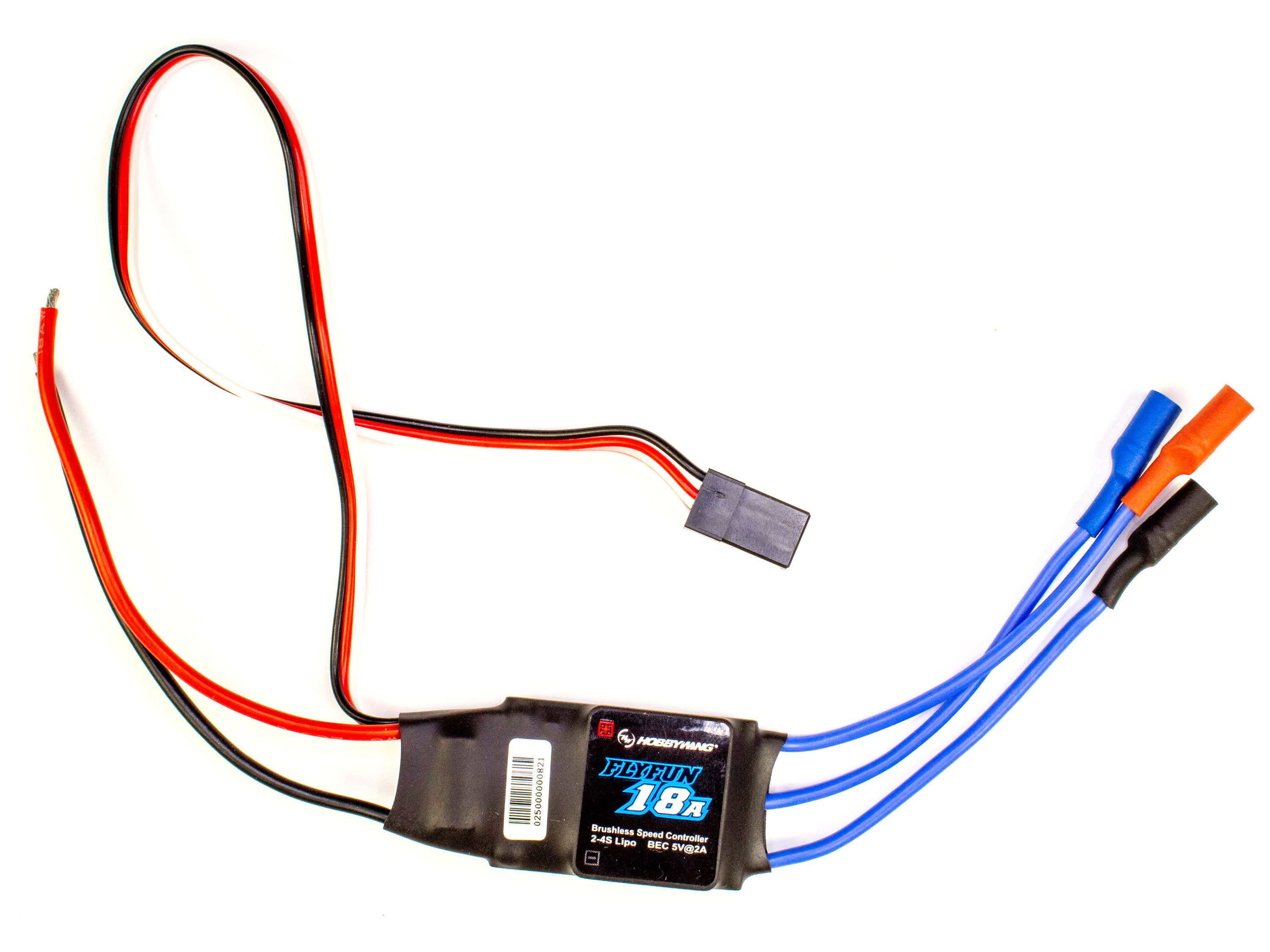 Регулятор безколекторний Hobbywing FlyFun 18A V4.3 (світлина #2)