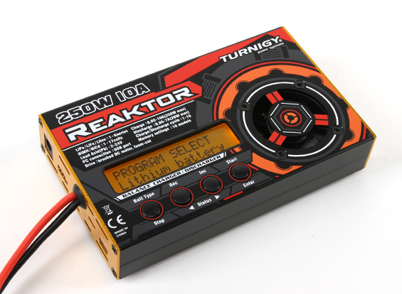 Зарядний пристрій Turnigy Reaktor 250W 10A 1-6S (світлина #1)