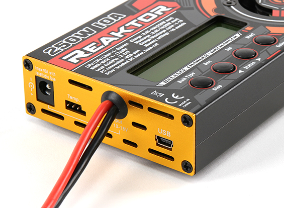 Зарядний пристрій Turnigy Reaktor 250W 10A 1-6S (світлина #4)