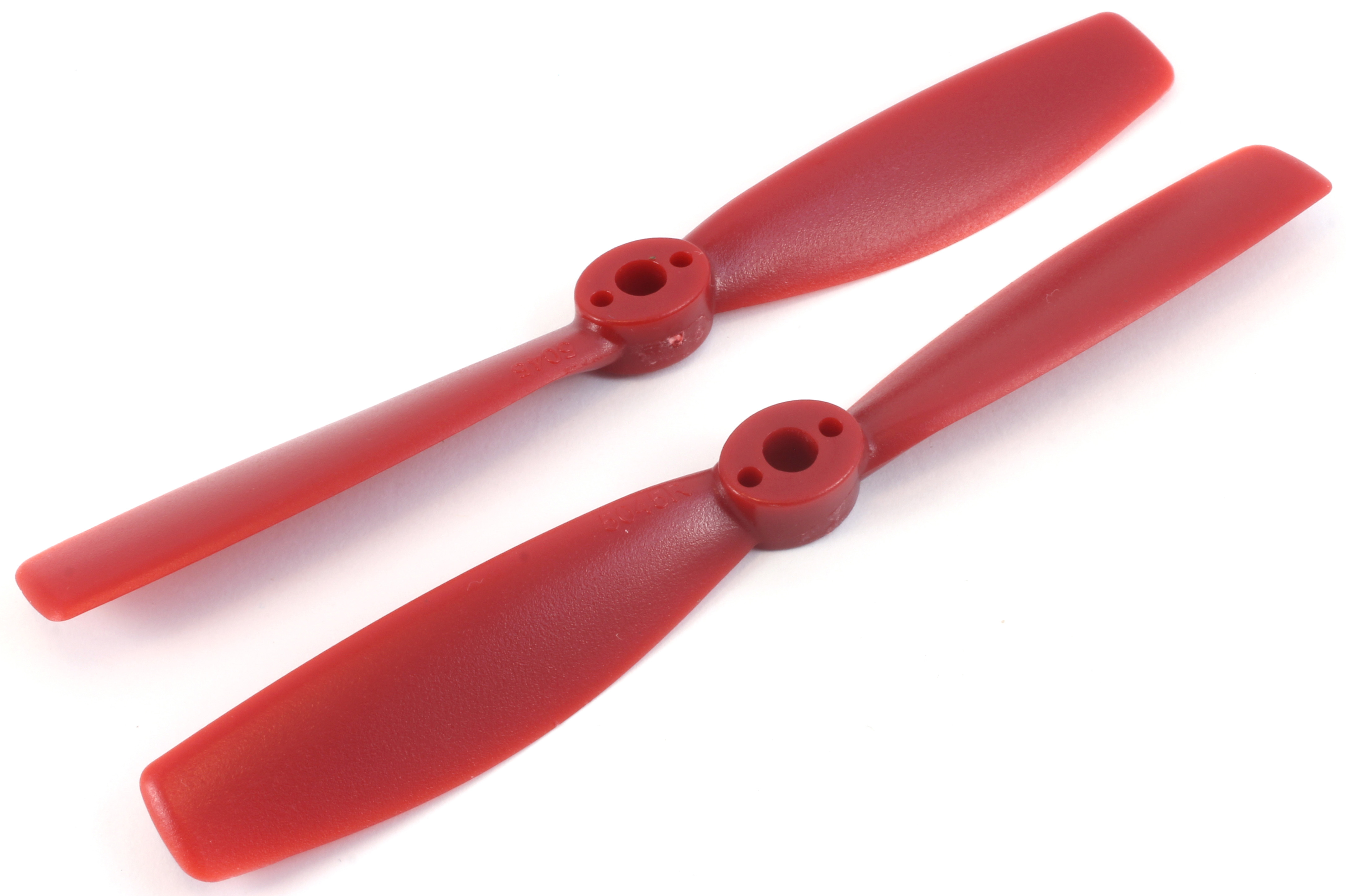 Гвинти для мультикоптера 6045 пара червоні (CW+CCW) (світлина #1)