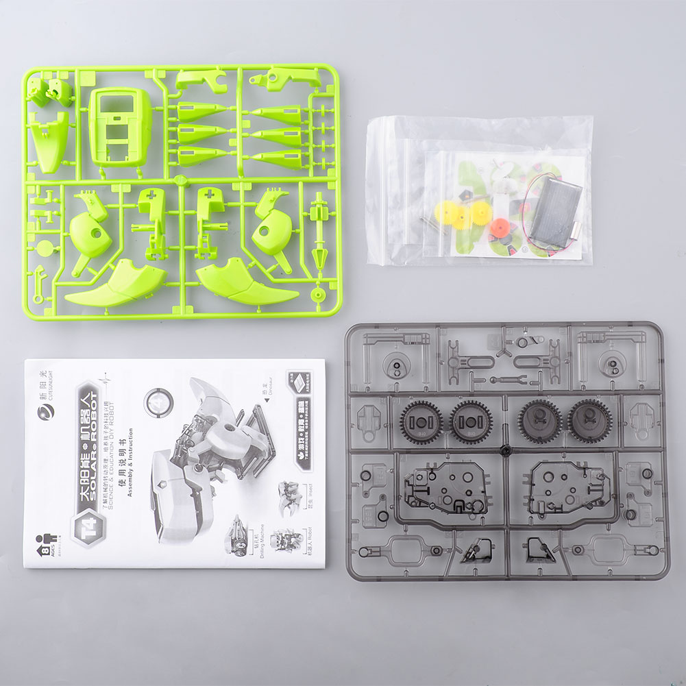 Конструктор розвиваючий на сонячній батареї 4 в 1 (світлина #2)