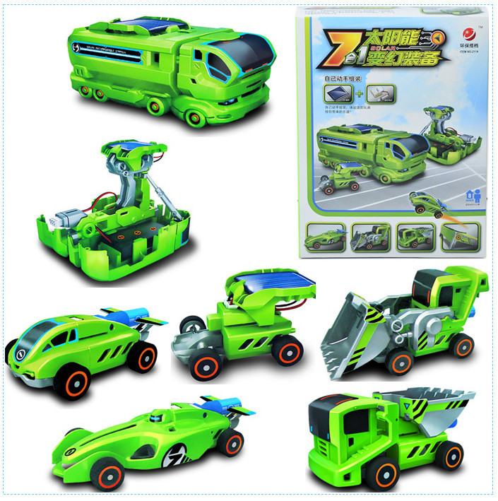 Конструктор розвиваючий на сонячній батареї 7 в 1 (світлина #1)