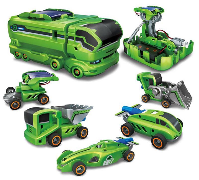 Конструктор розвиваючий на сонячній батареї 7 в 1 (світлина #2)