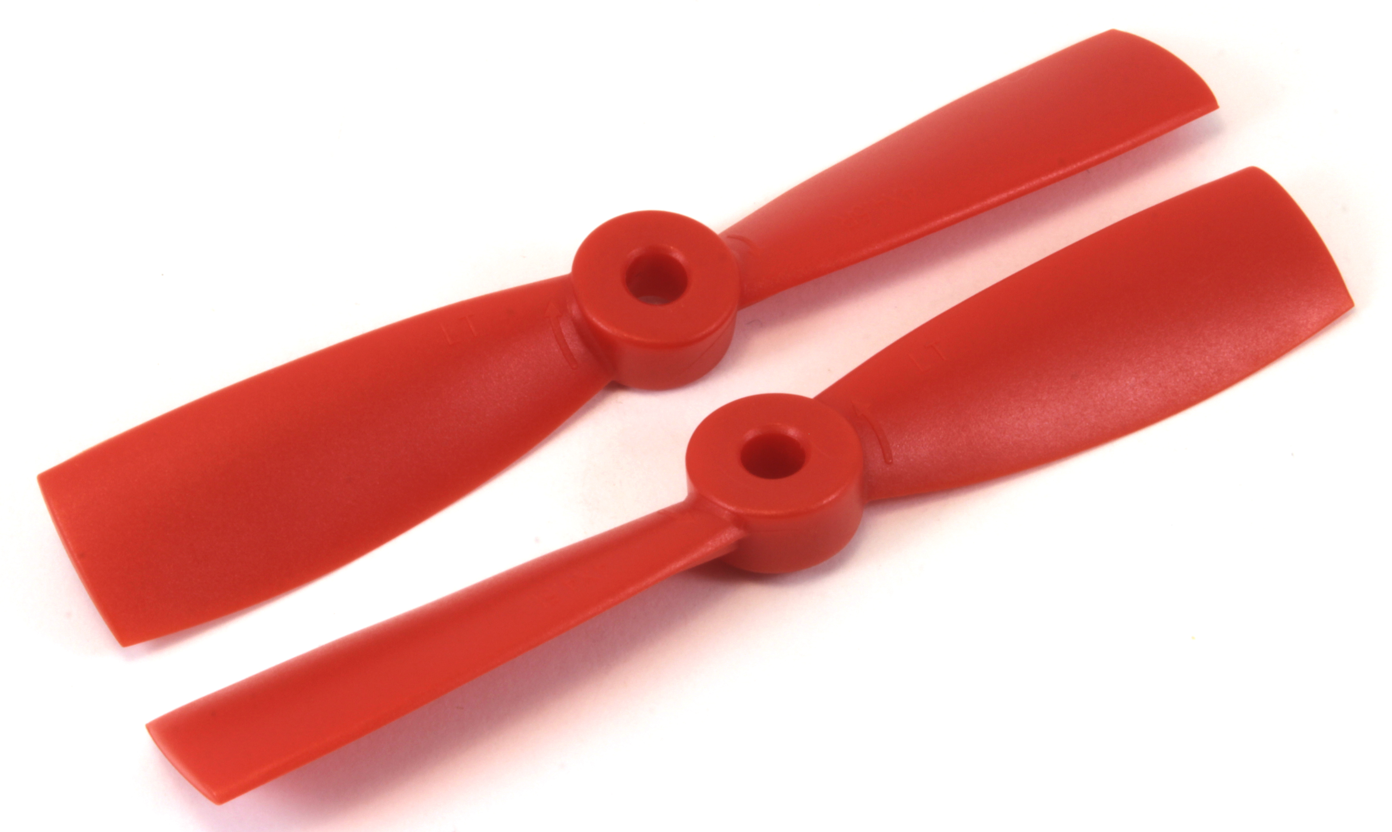Гвинти для мультикоптера 4045 пара червоні (CW+CCW) (світлина #1)