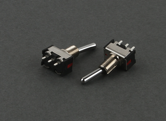 Круглий 3-позиційний перемикач (короткий) (світлина #1)