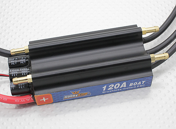 Регулятор швидкості HobbyKing 120A з водяним охолодженням (світлина #1)