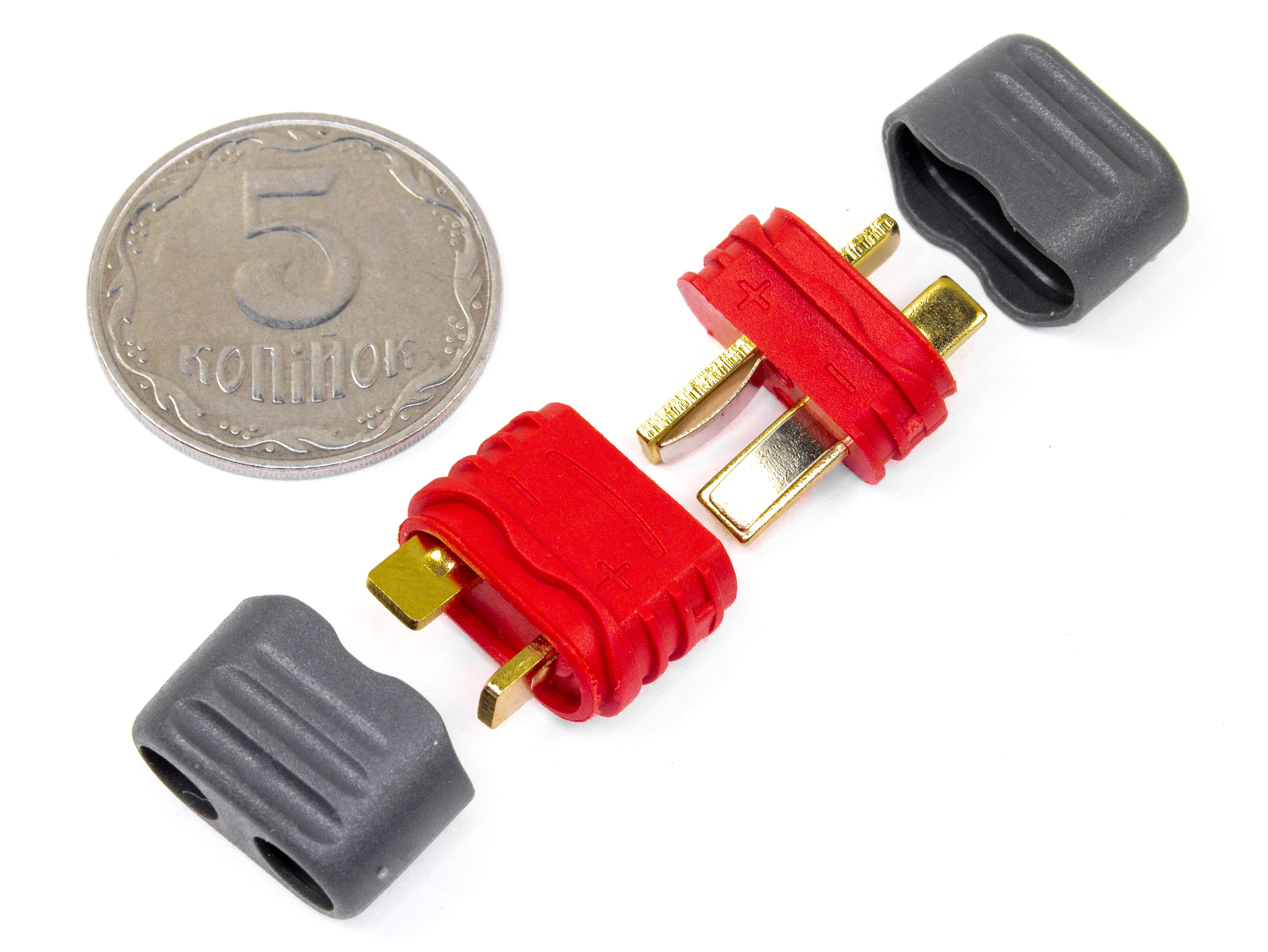 Роз’єм Нейлоновий Т-подібний з ізолюючою насадкою (пара) (світлина #4)