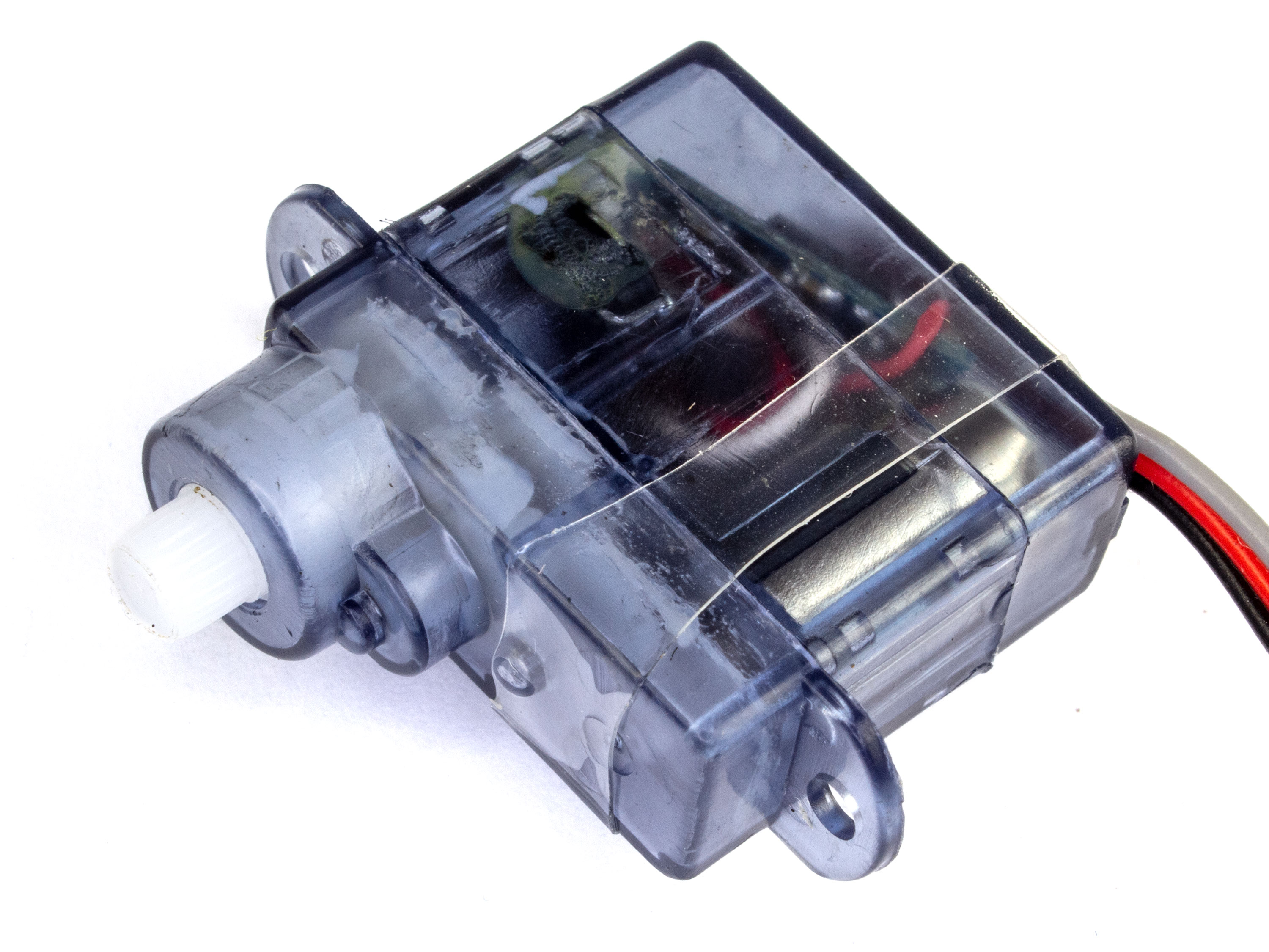 Сервомеханізм аналоговий HobbyKing HK-S0361 4.5g/0.3kg/0.12sec (4.8В)  (світлина #2)