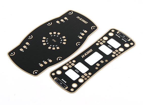 Рама для квадрокоптера HobbyKing Midnight FPV Kit 200мм (світлина #6)