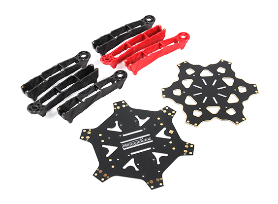 Склопластикова рама для гексокоптера HobbyKing Totem Q450 (світлина #5)