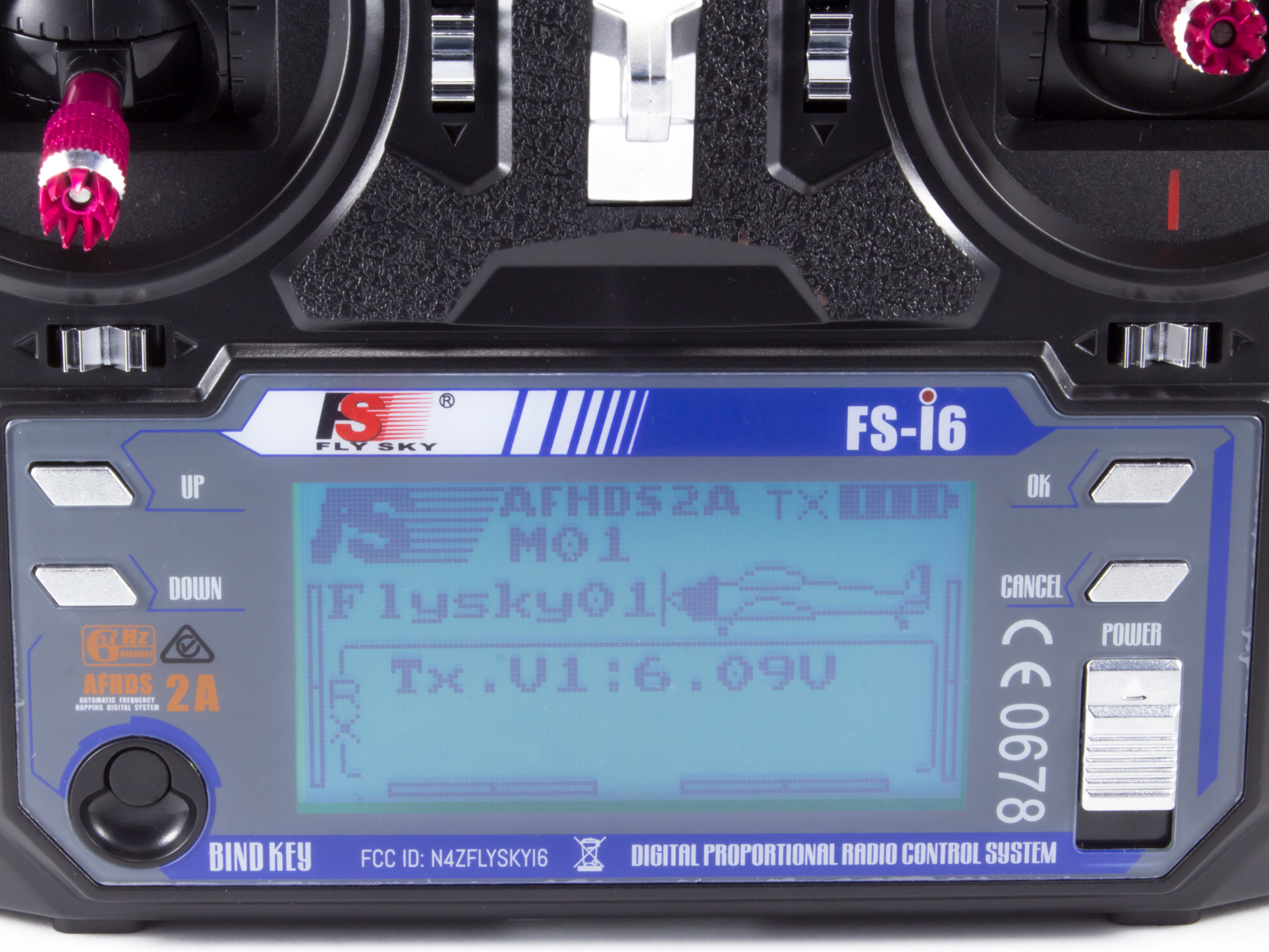 Радіоапаратура FlySky FS-I6 6Ch (з приймачем FS-IA6B з телеметрією) (світлина #2)
