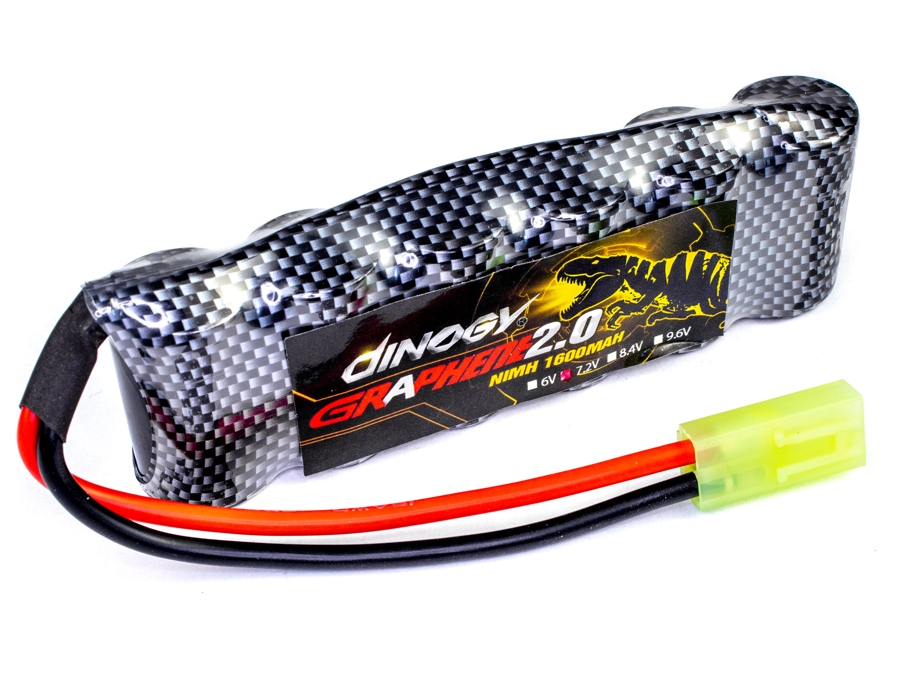 Акумулятор Dinogy Graphene 2.0 NiMH 7.2В 1600mAh  (світлина #2)