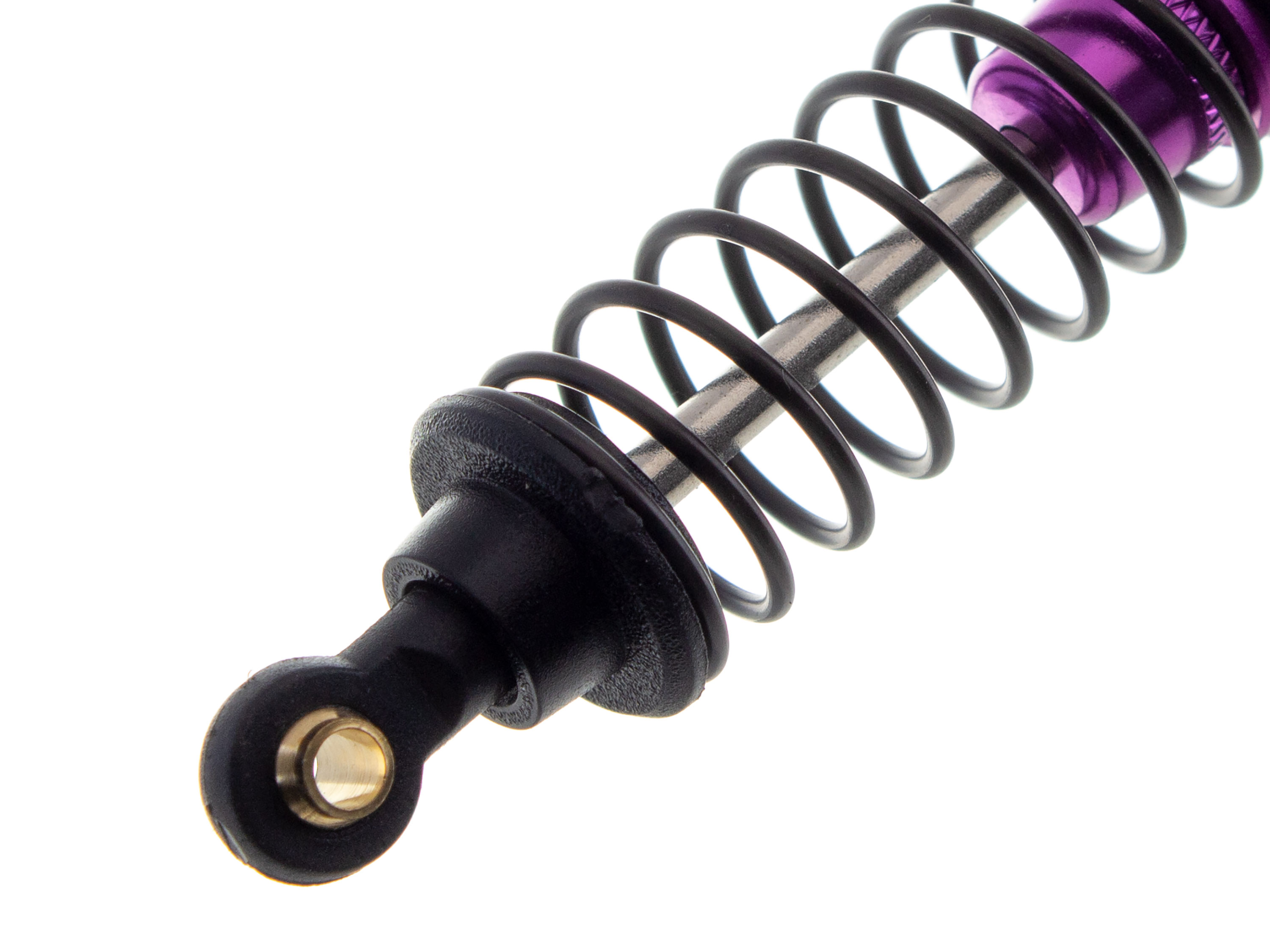 Масляні амортизатори 95мм для автомоделей 1/10 2шт (Фіолетові) (світлина #2)