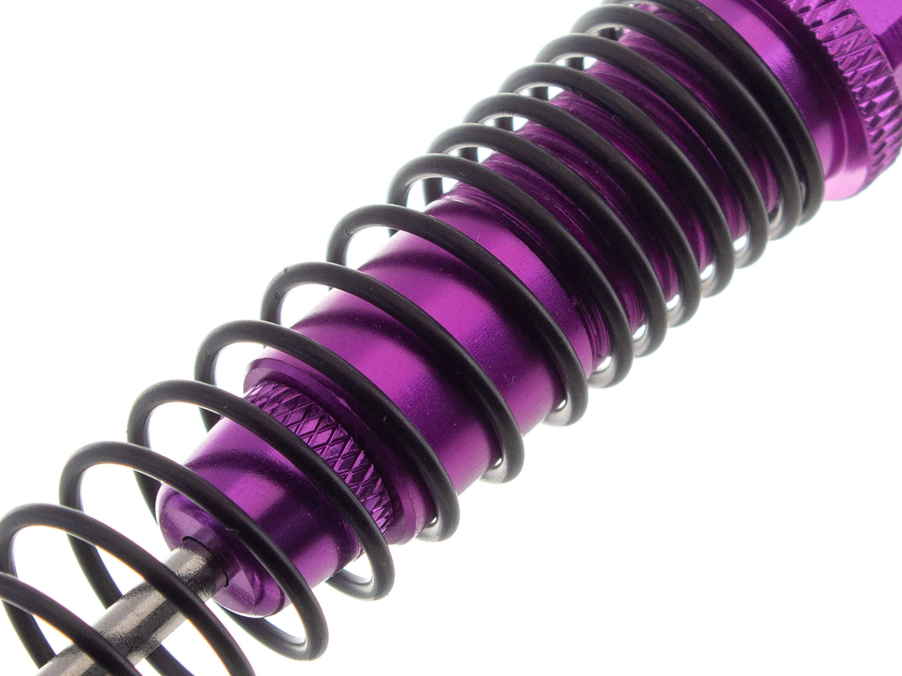 Масляні амортизатори 95мм для автомоделей 1/10 2шт (Фіолетові) (світлина #3)