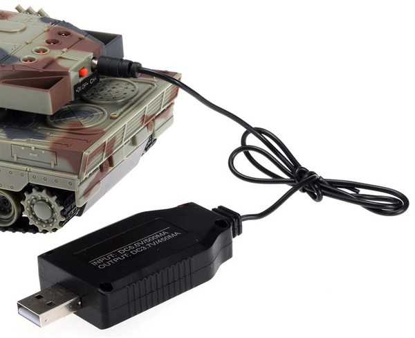 Радіокерована модель танка 1:36 HuanQi H500 Bluetooth  (світлина #6)