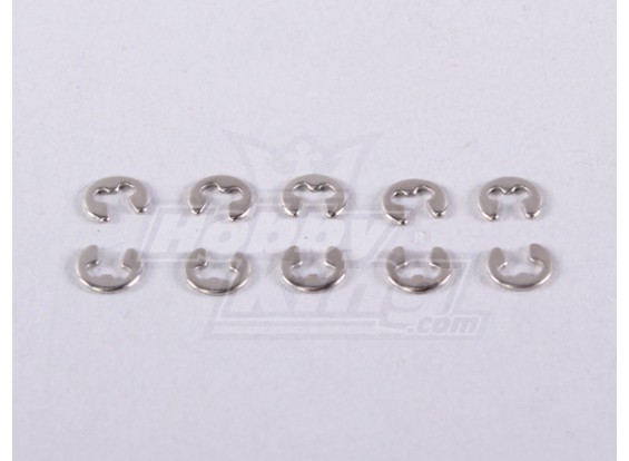 Розрізна шайба 1.5х04 (E-Clips, пара) (світлина #1)