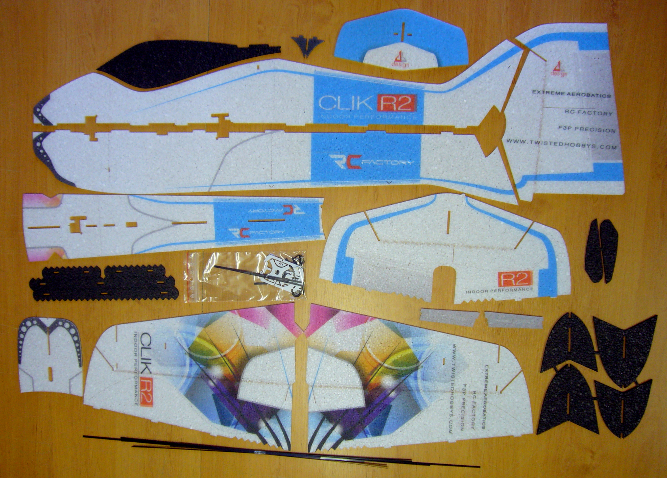 Модель для 3D-пілотажу Clik R2 (Blue) (світлина #4)