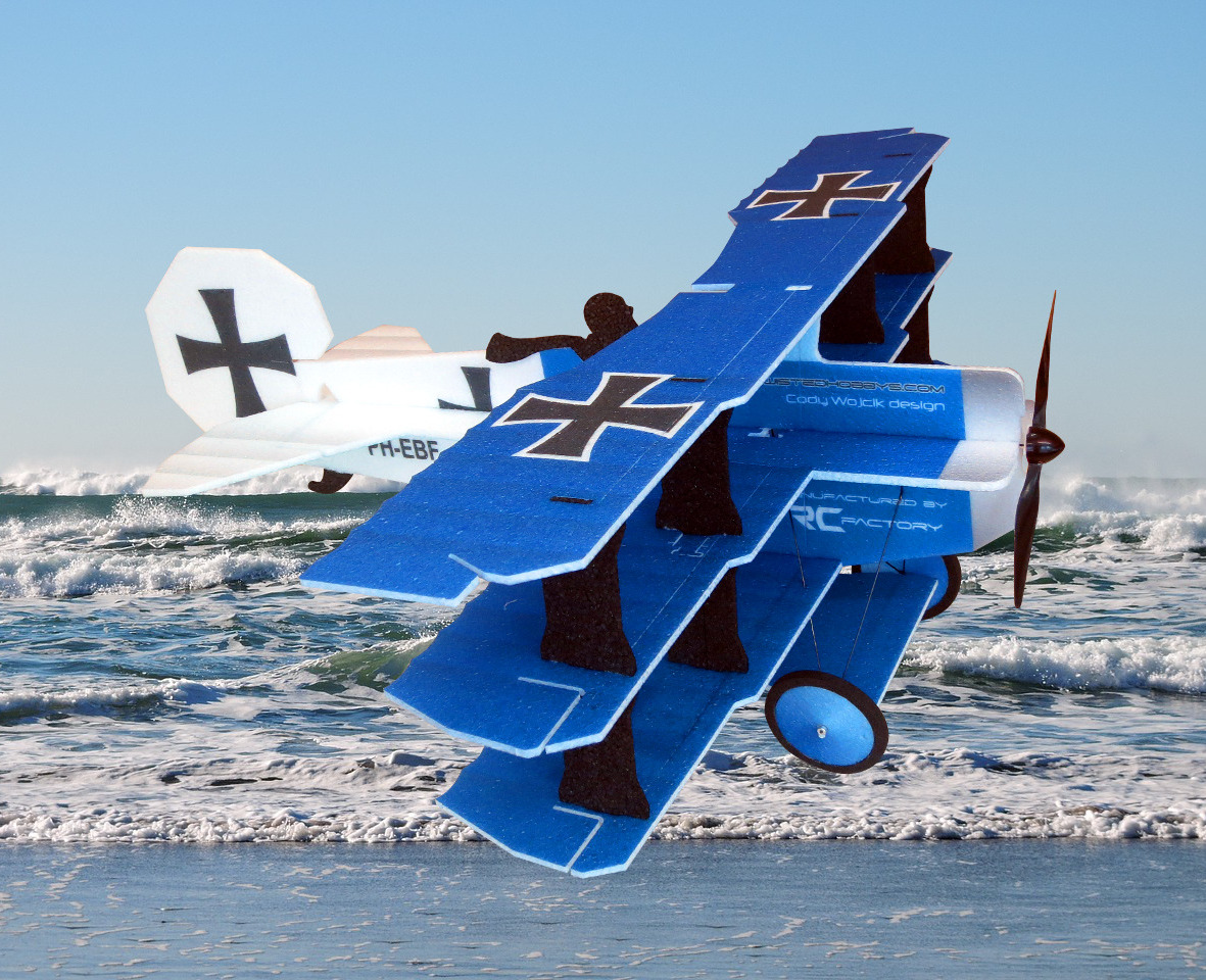 Модель для 3D-пілотажу Crack Fokker Dr.1 Triplane (світлина #2)