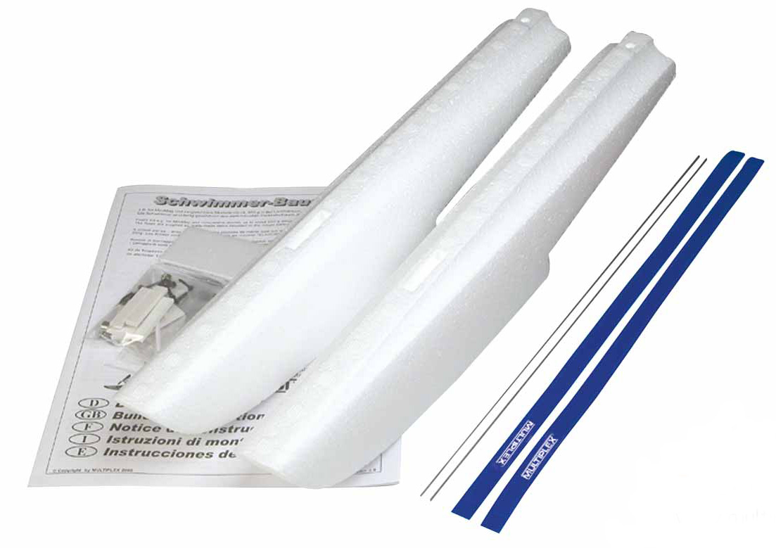 Поплавки для авіамоделі Multiplex FunCub (світлина #1)