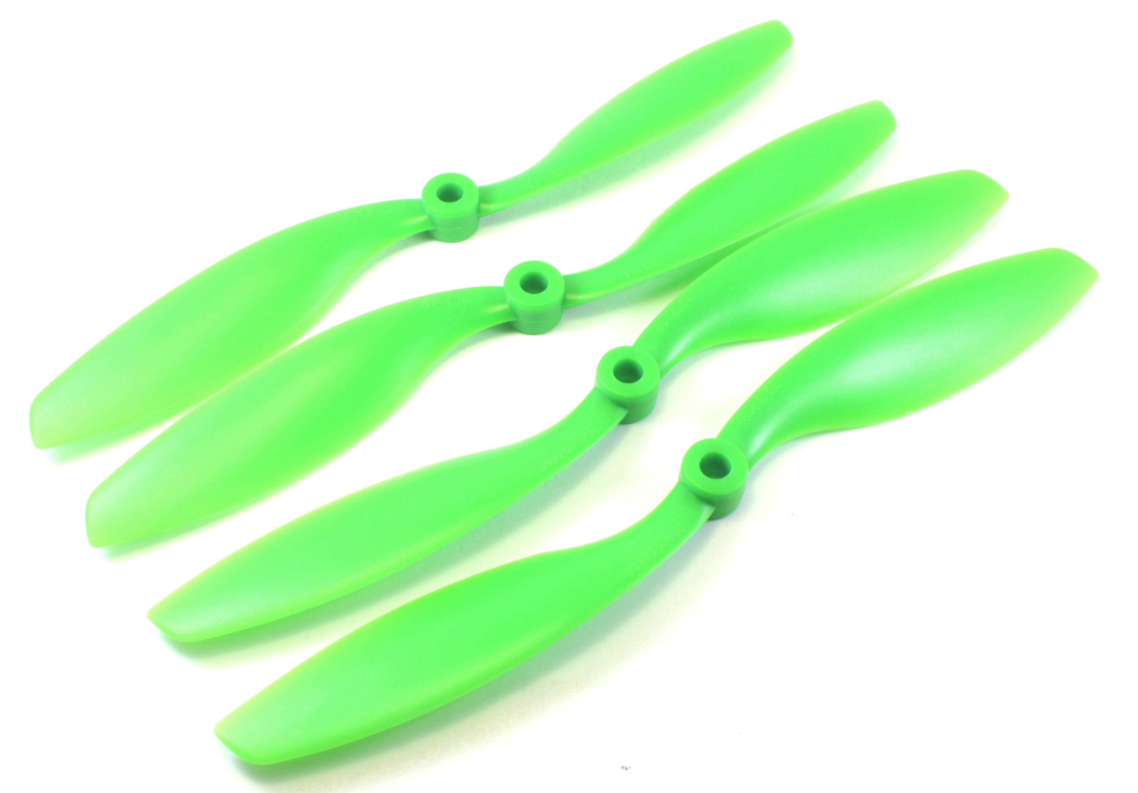 Гвинти для мультикоптера 8045 зелені (CW+CCW) (світлина #1)