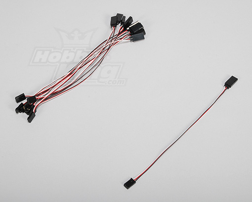 Надлегкий подовжувач для сервомеханізмів Futabа 32AWG 20см  (світлина #1)