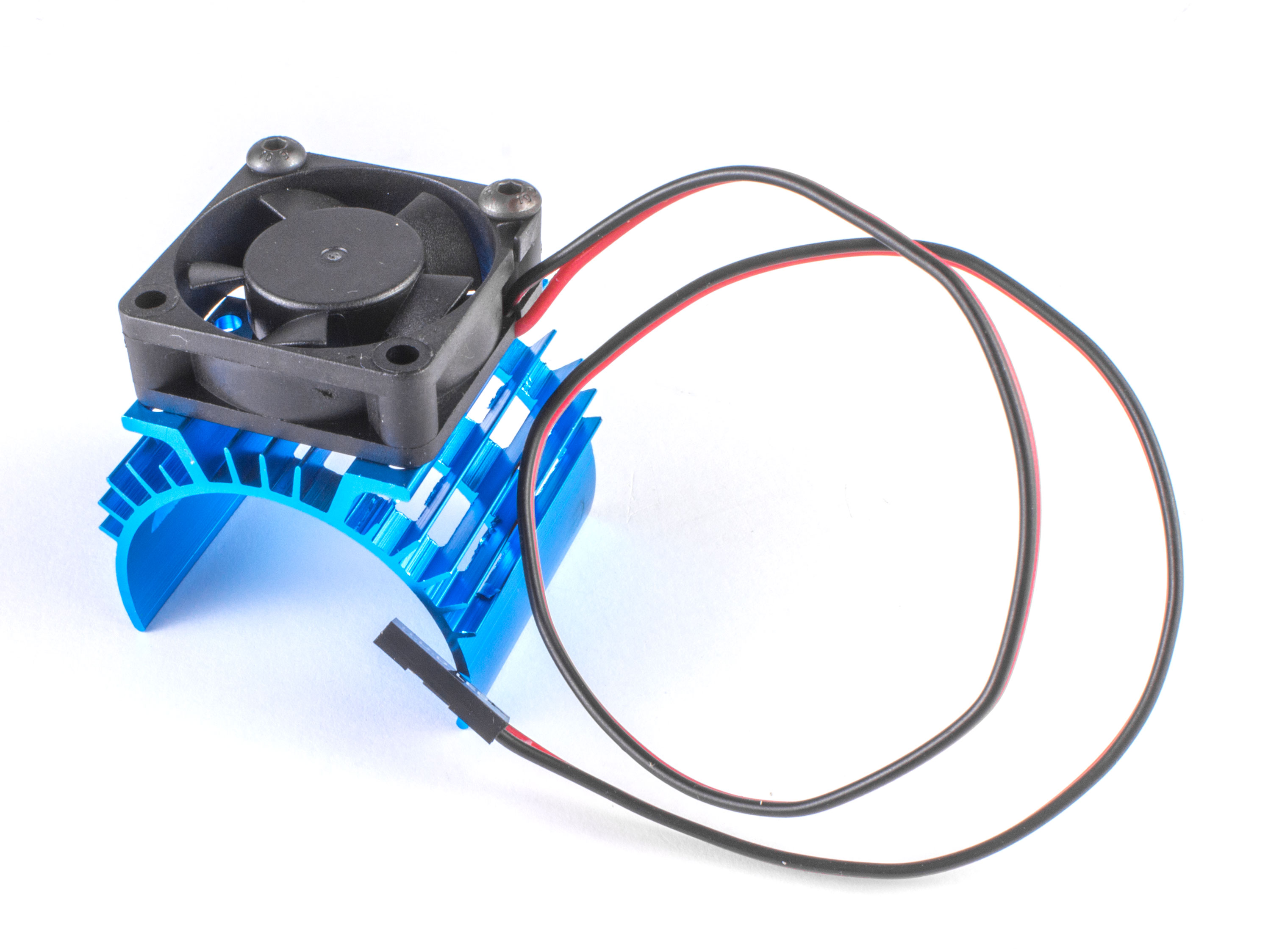 Алюмінієвий радіатор 34мм з вентилятором(типорозмір 540, 550) (світлина #2)