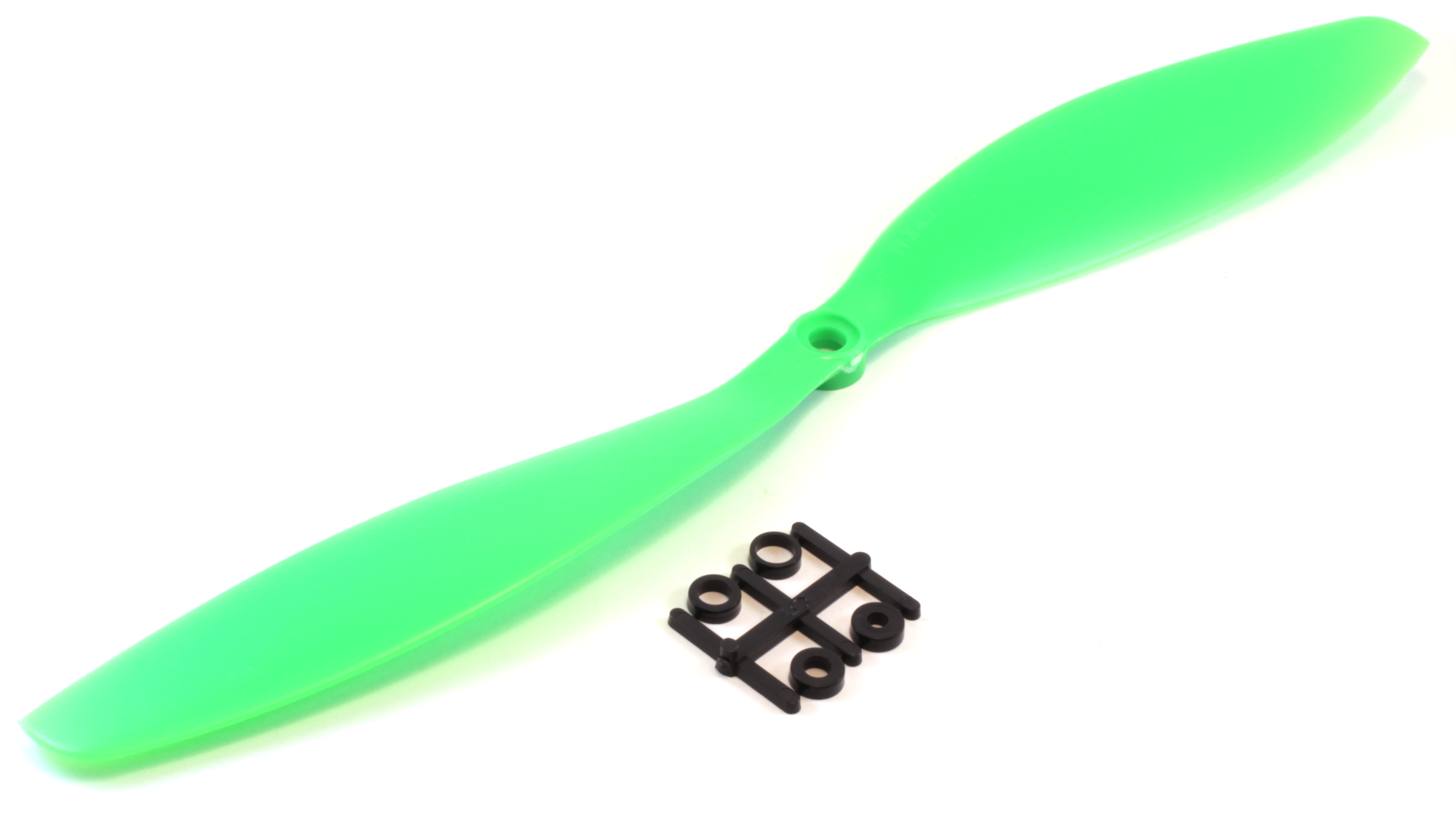 Пропелер 11x4.7 (зелений) (світлина #1)