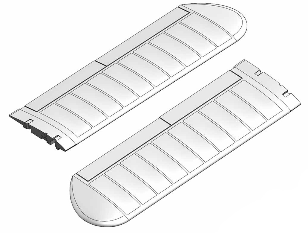 Крила для авіамоделі Multiplex FunCub (світлина #1)