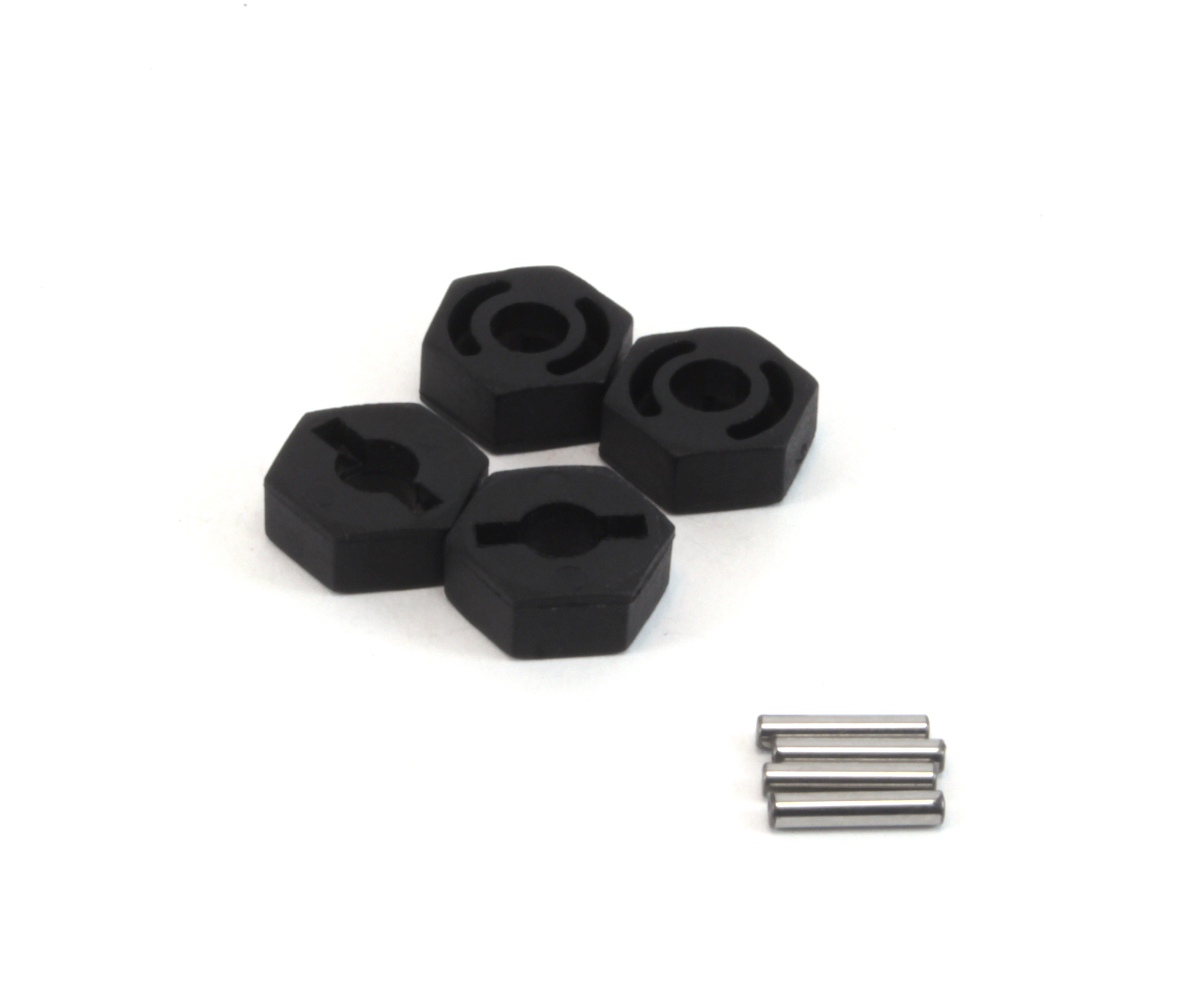 Пластиковий шестигранний адаптер (хекс) (4шт) #115308 (світлина #1)