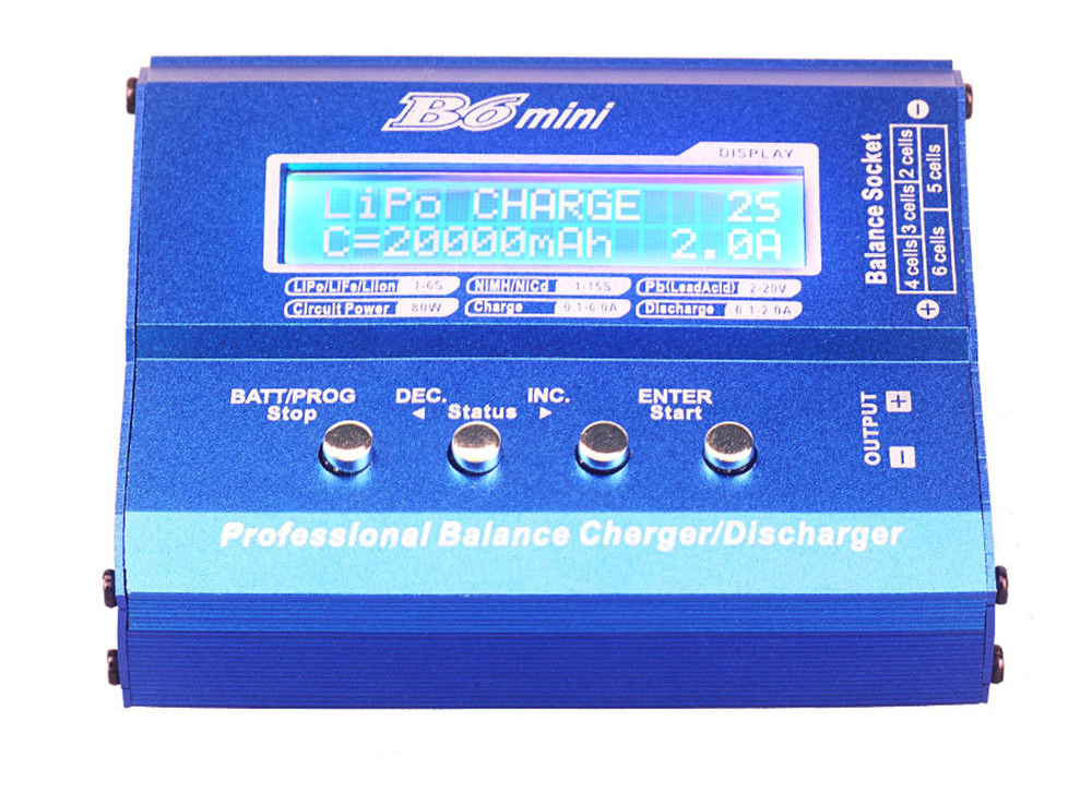 Зарядний пристрій B6 Mini 80W 5A (світлина #1)