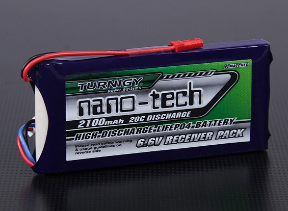 Акумулятор Turnigy nano-tech 2100mAh LiFePo4 2S 20C (світлина #1)