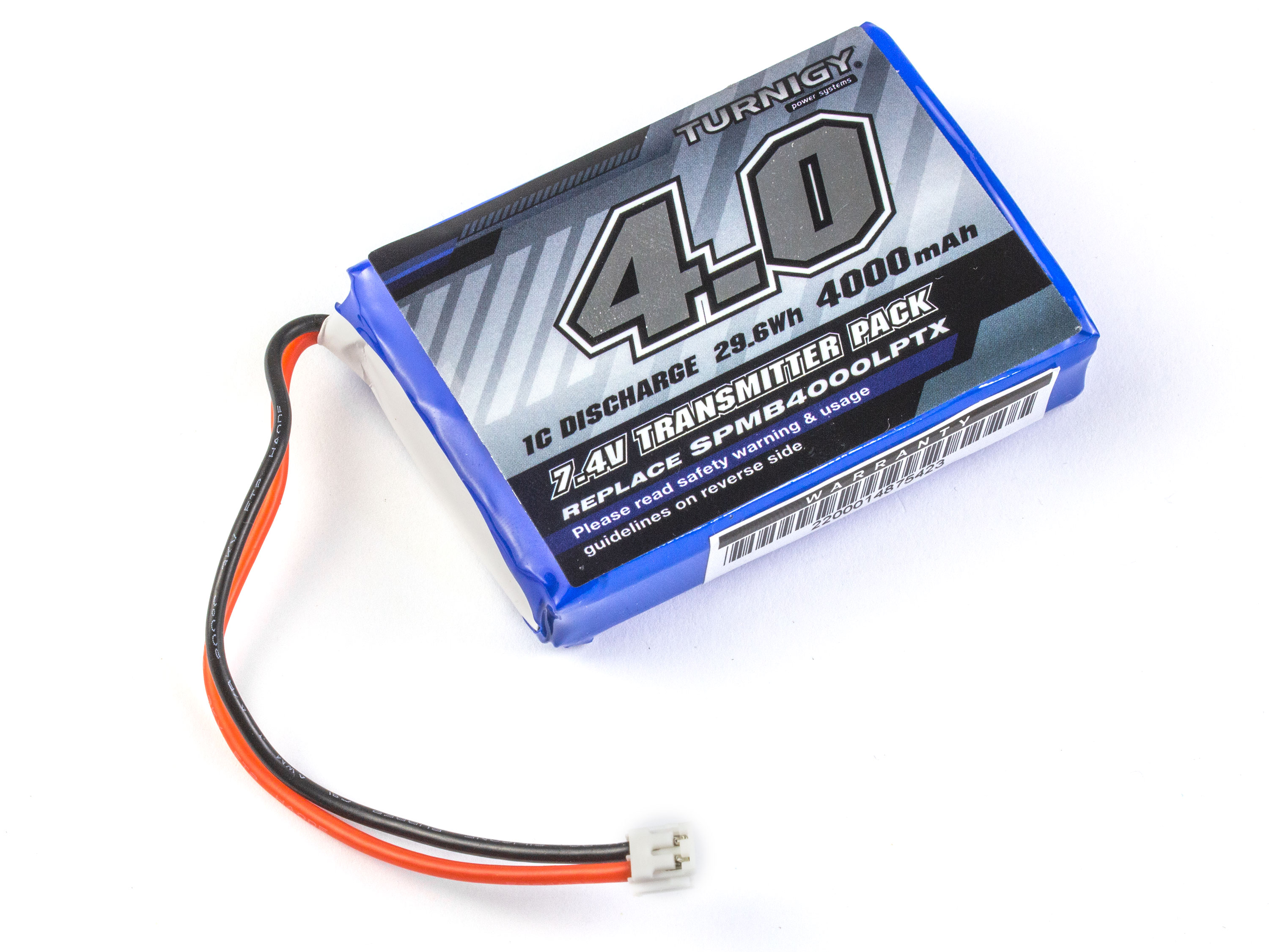 Акумулятор Turnigy 4000mAh 2S 1C (для передавачів) (світлина #2)