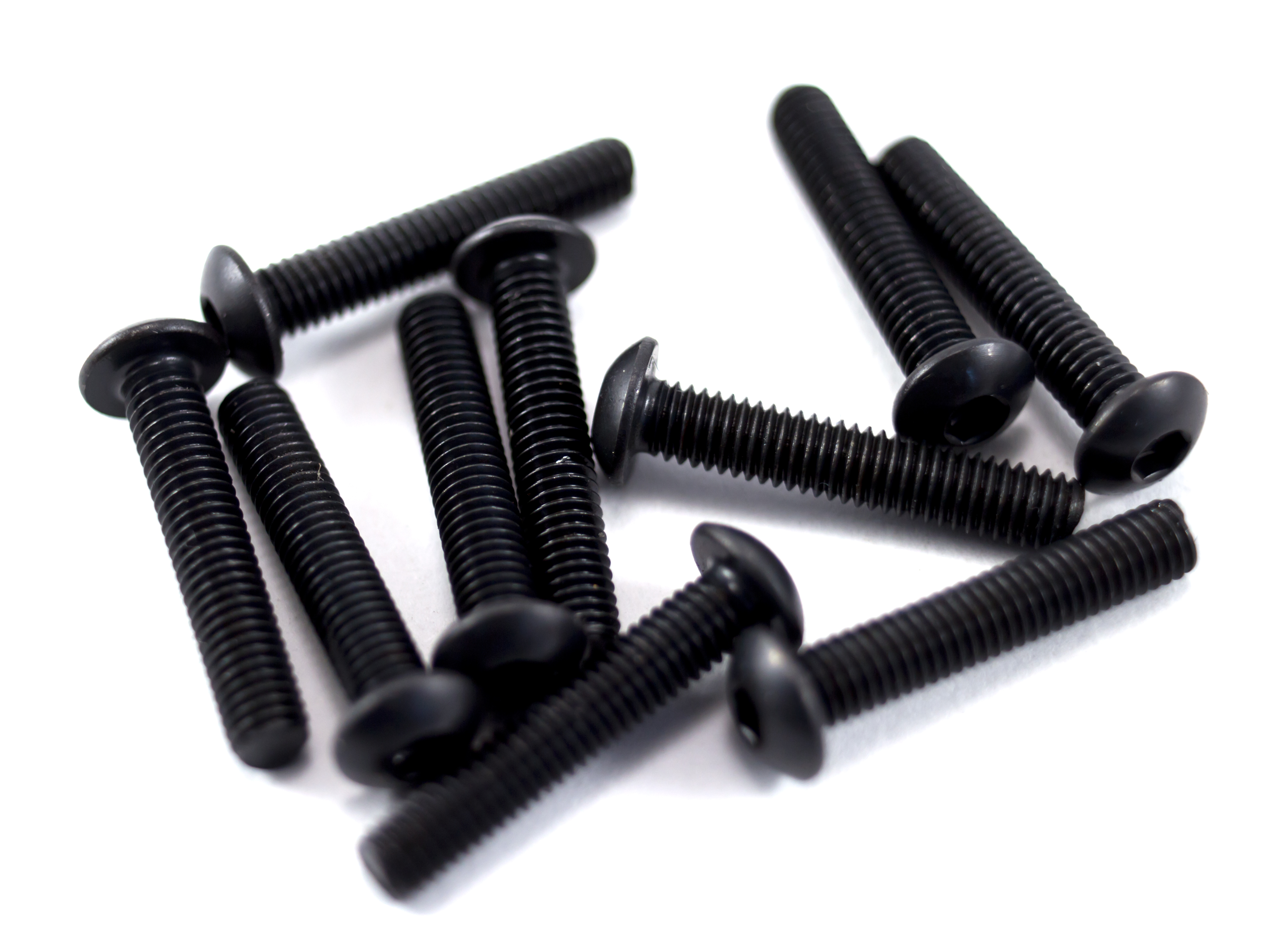 Гвинт з півкруглою головкою з внутр. шестигранником М3х16 (10шт.) (світлина #1)