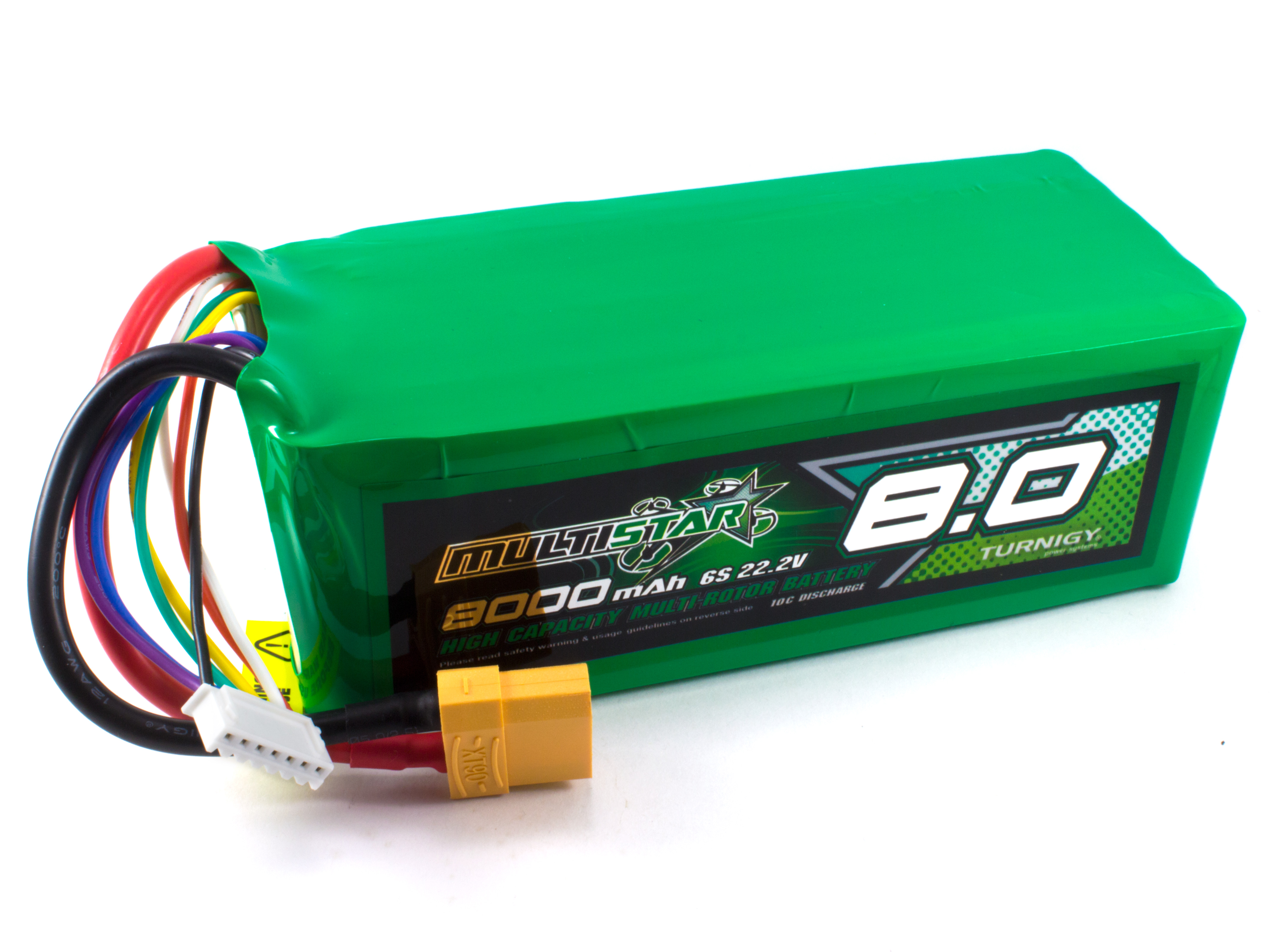 Акумулятор Turnigy Multistar 8000mAh 6S 10C (світлина #1)
