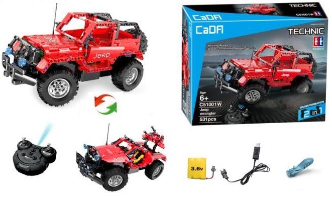 Радіокерований конструктор CaDa Technic (Jeep Wrangler) (світлина #4)