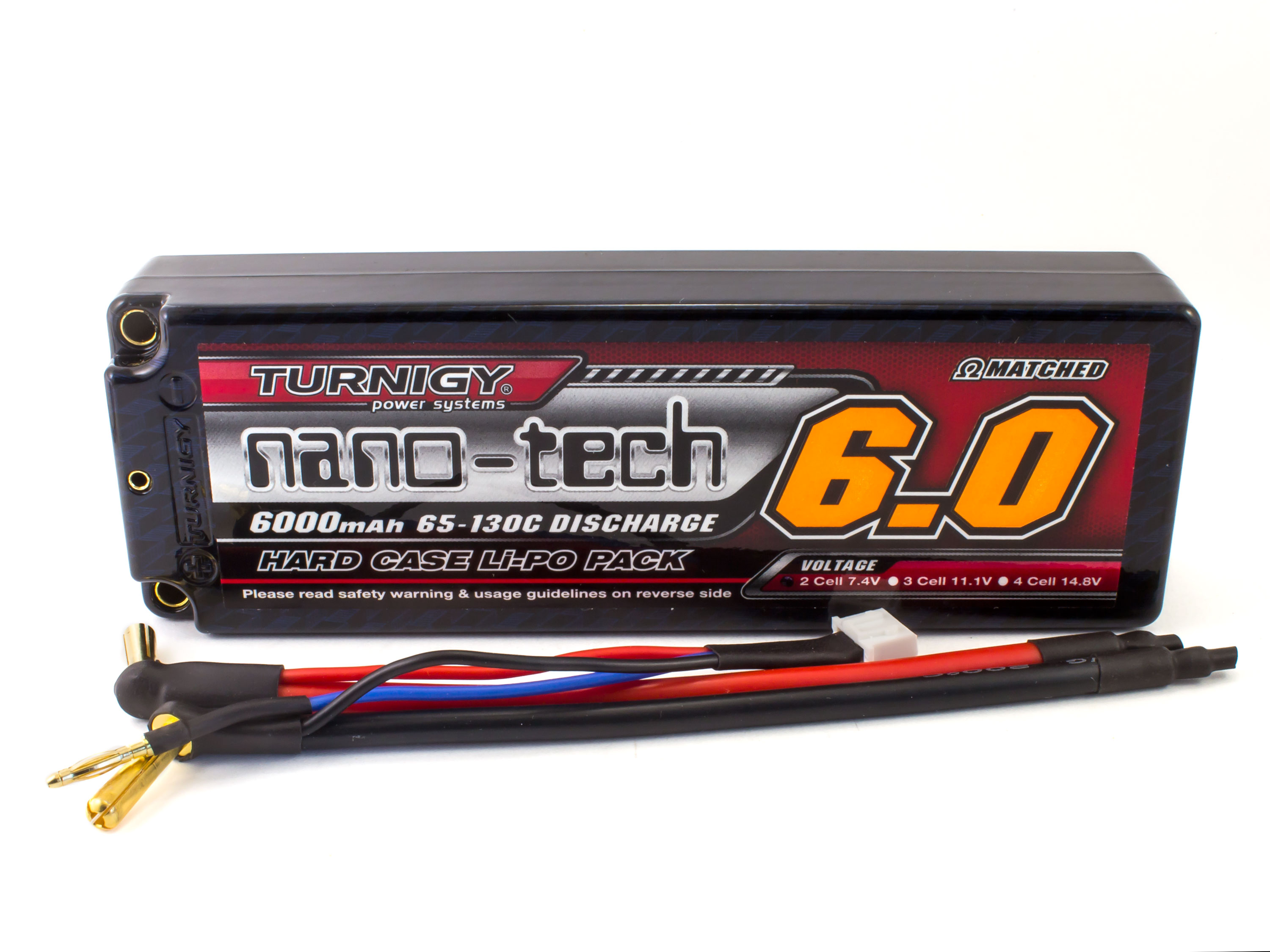 Акумулятор Turnigy nano-tech 6000mAh 2S2P 65C (світлина #2)