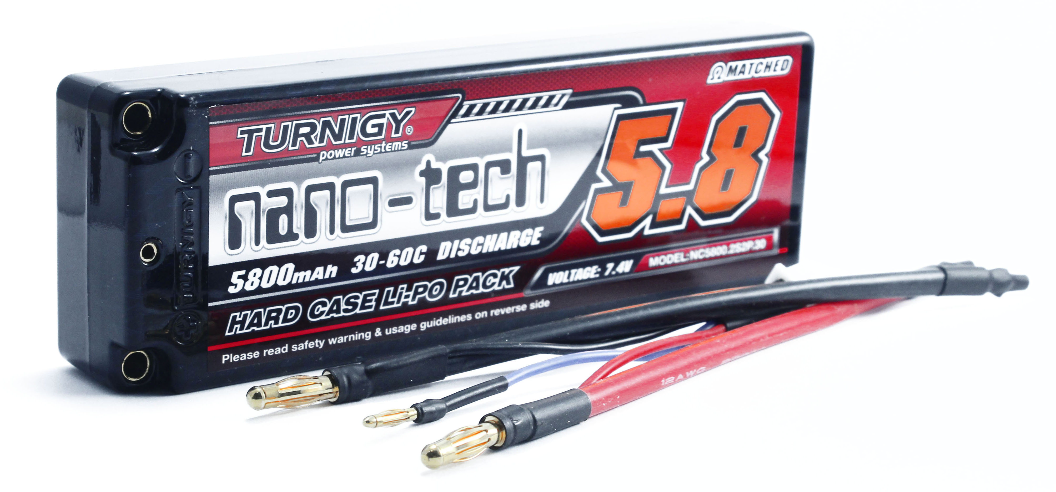 Акумулятор Turnigy nano-tech 5800mAh 2S2P 30C (світлина #1)