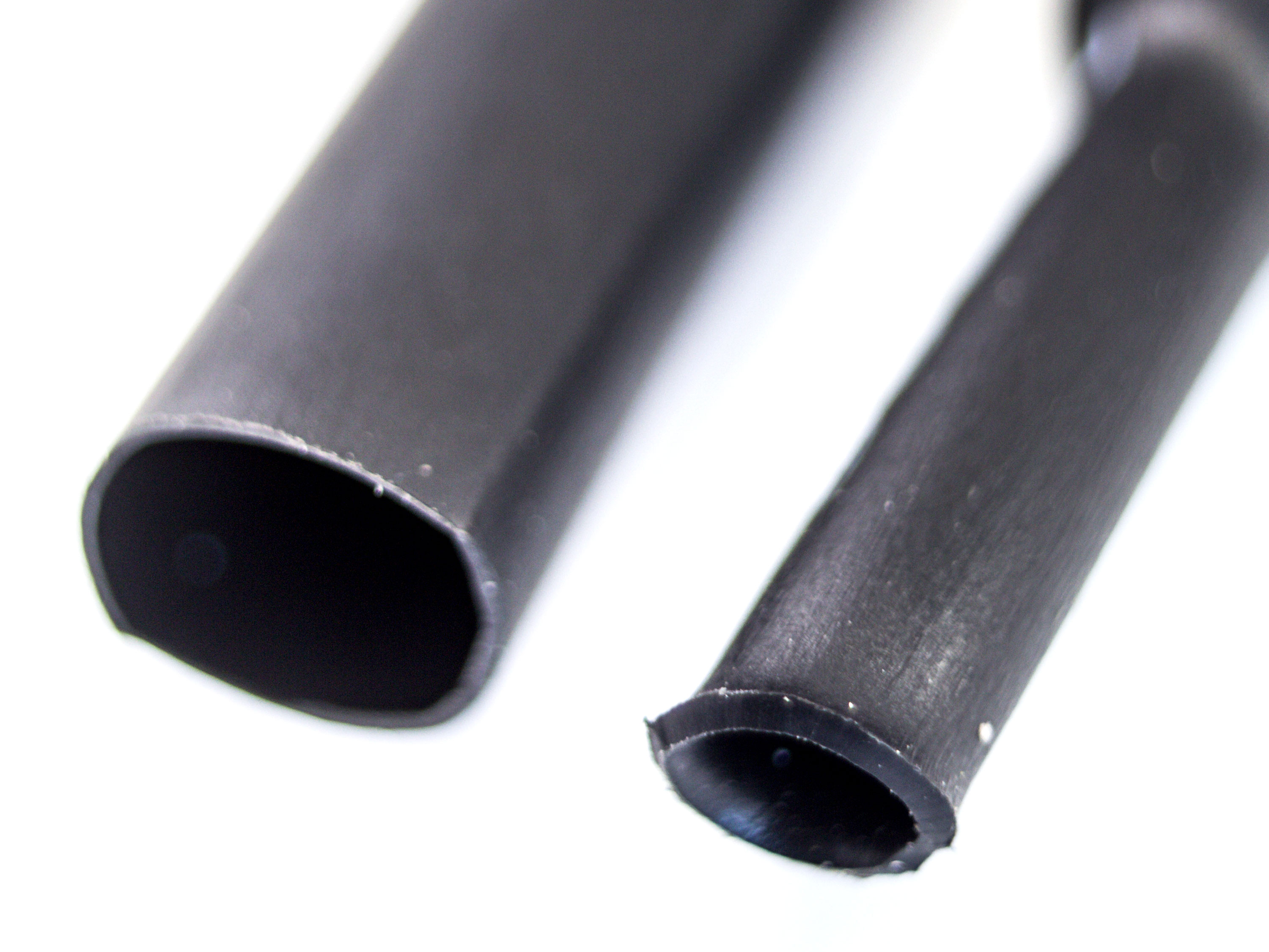 Термозбіжна трубка 4мм (Чорна) (світлина #1)