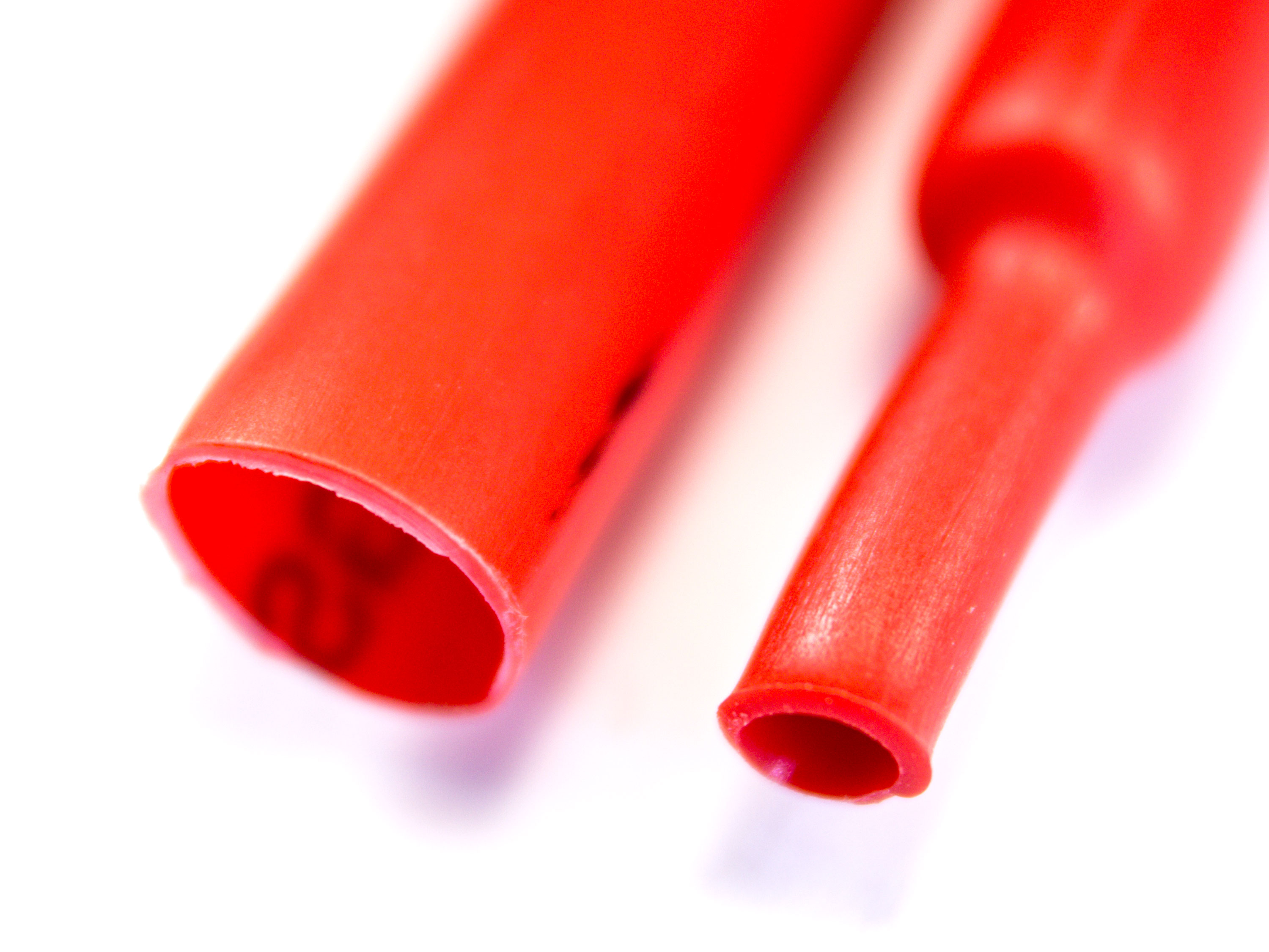 Термозбіжна трубка 4мм (Червона) (світлина #1)