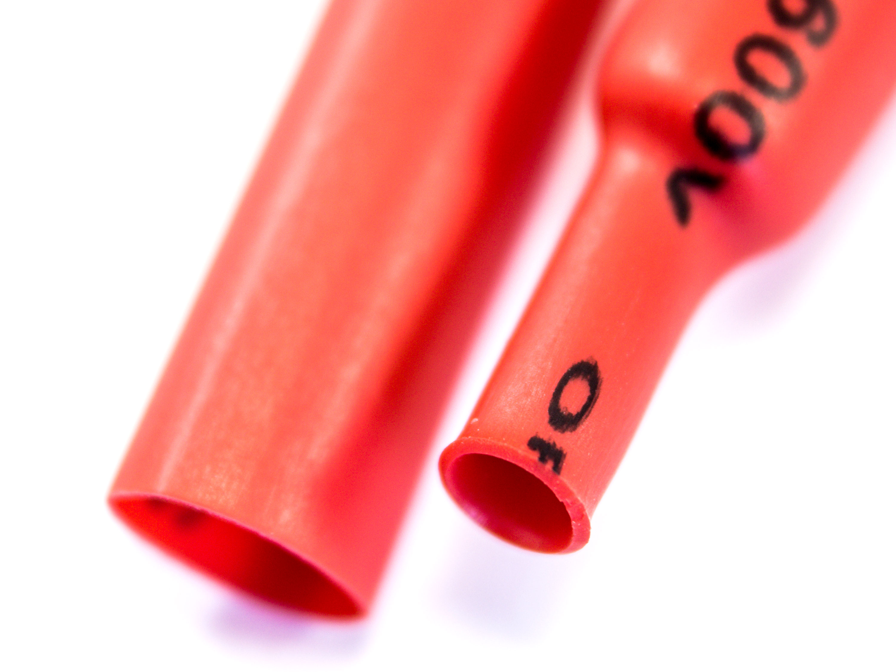 Термозбіжна трубка 5мм (Червона) (світлина #1)