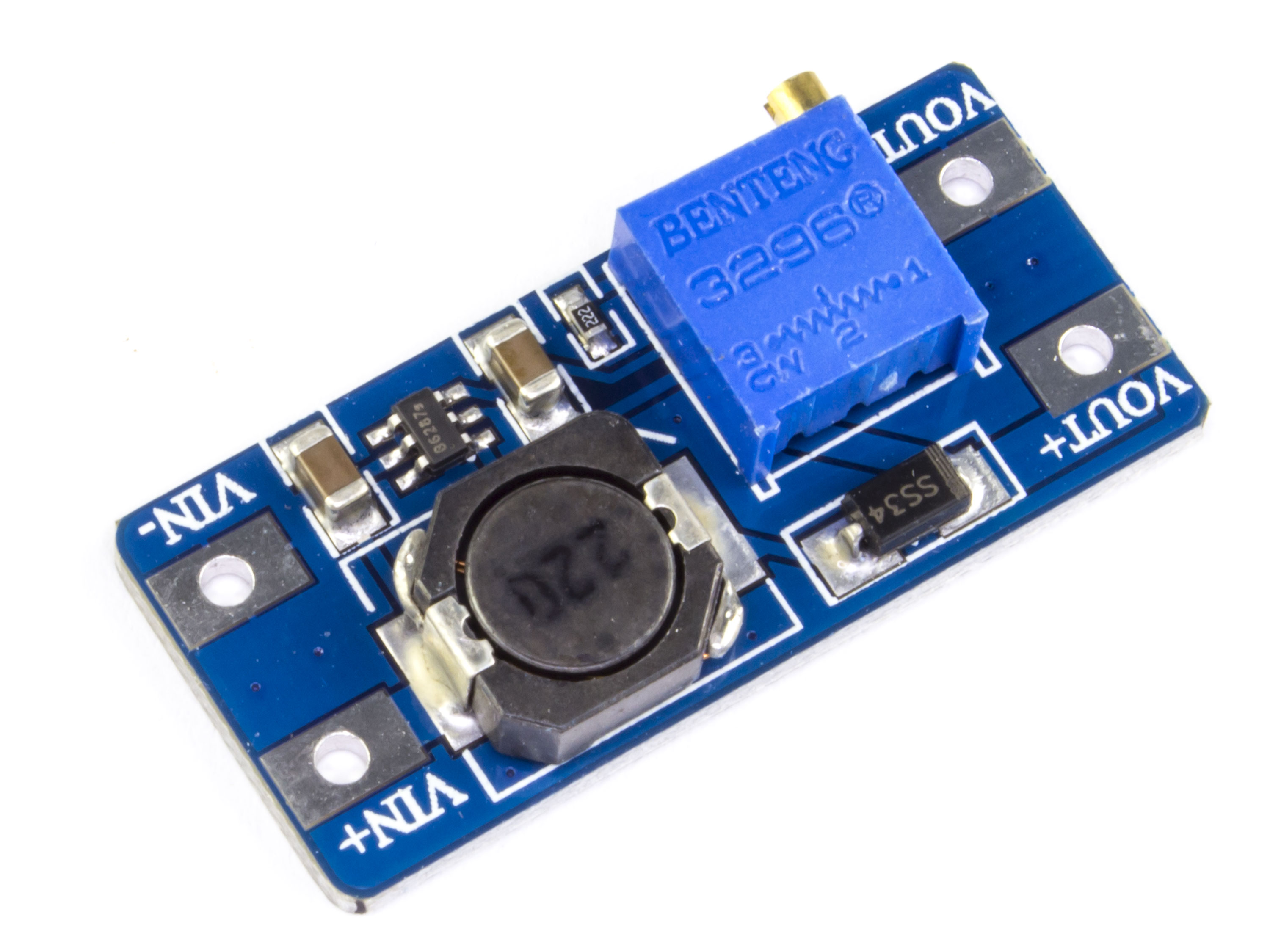 Регульований перетворювач MT3608 (для підвищення напруги) (світлина #2)