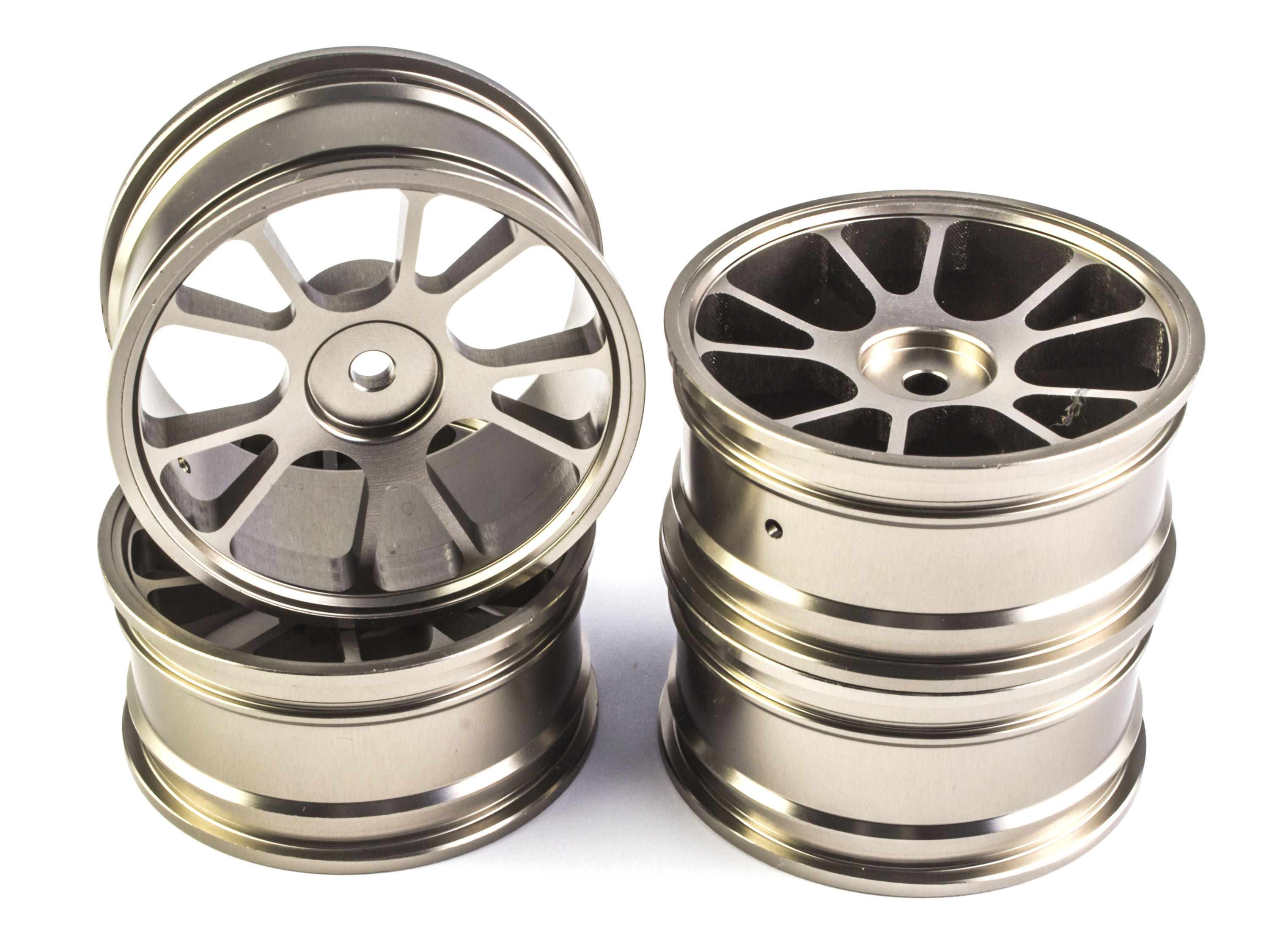 Диски алюмінієві 1/10 десять спиць (Metal) (світлина #1)