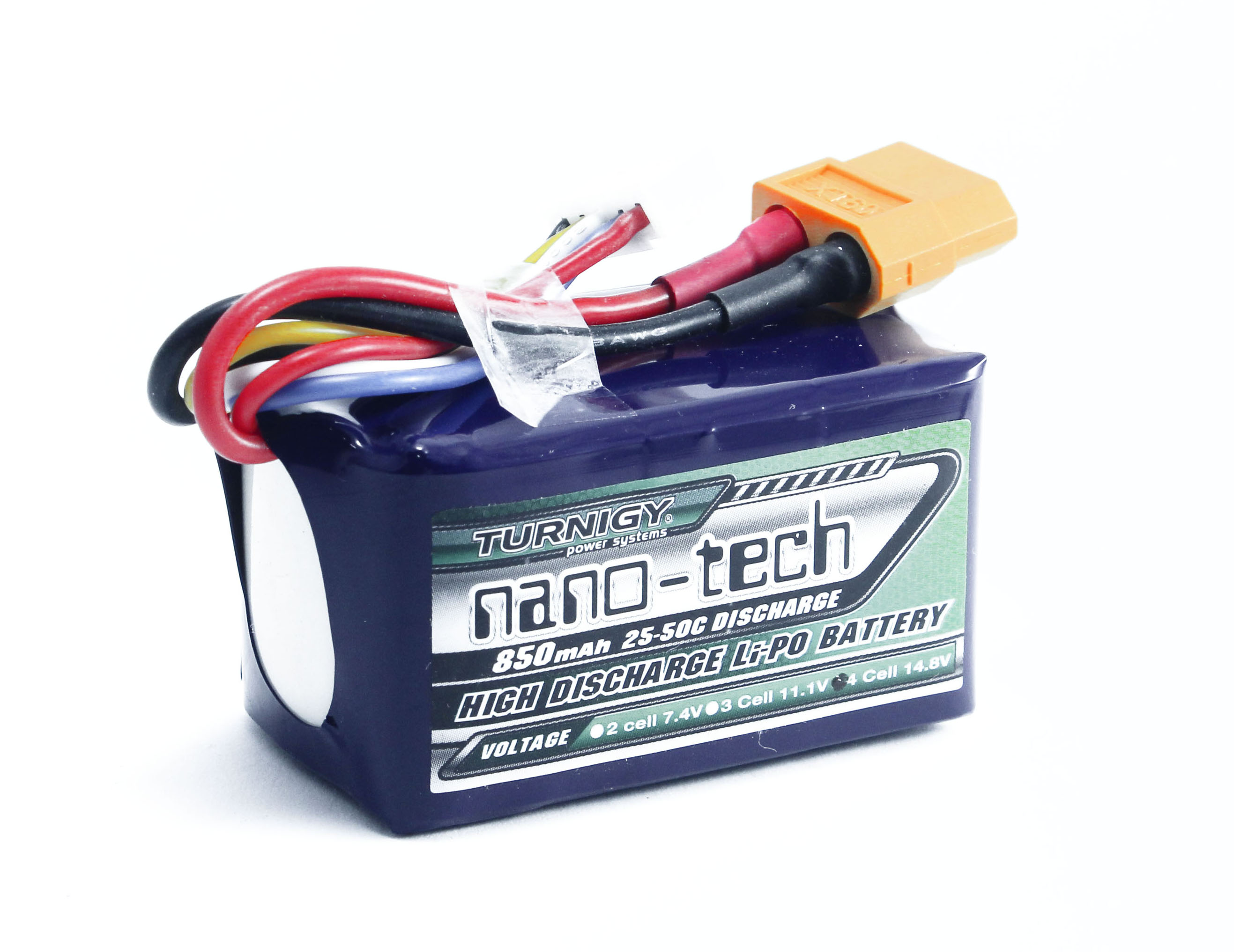 Акумулятор Turnigy nano-tech 850mAh 4S 25C (світлина #1)